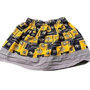 Nashville Predators NHL Girls Handmade Skirt